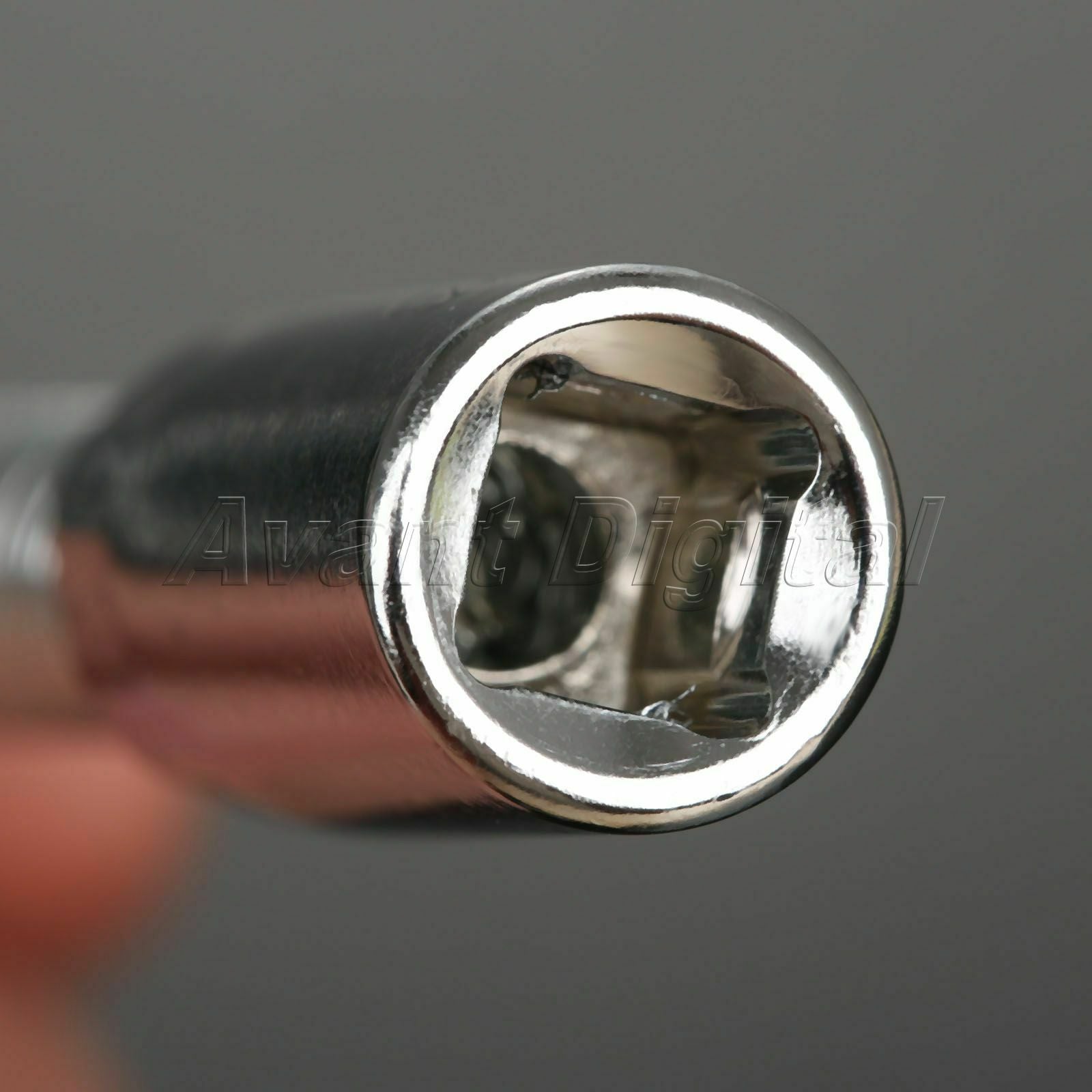 Hand Tool 145mm Long 1/4" Drive Flexible Extension Socket Ratchet Bar Spring 1X