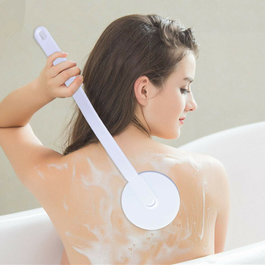 Massage Shower Cleaning Bath Brush Spa Massage Long-handled Bathroom Tool
