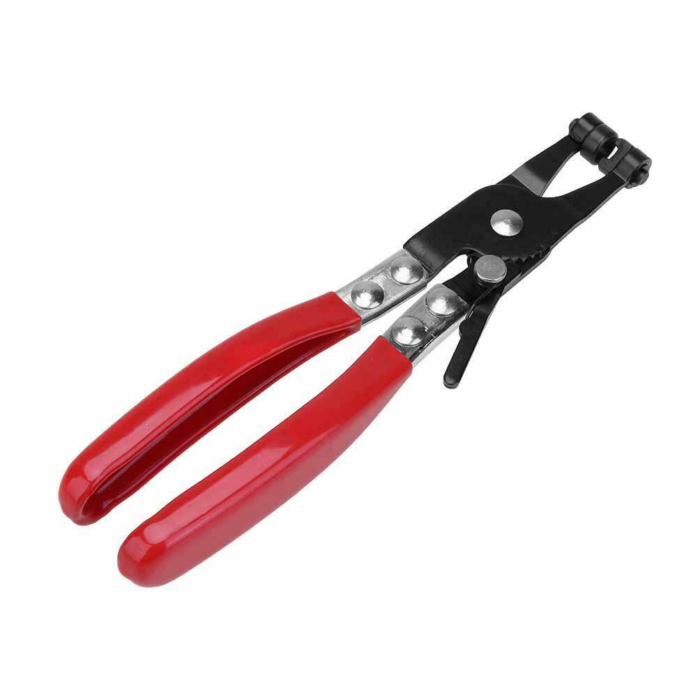 1pc Straight Throat Jaw Nose Vehicle Repair Tool Hose Clip Clamp Pliers @
