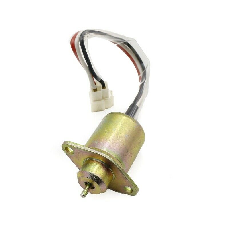 2X(12V Fuel Stop Solenoid 1503ES-12S5SUC5S for Yanmar Engine D5B3)
