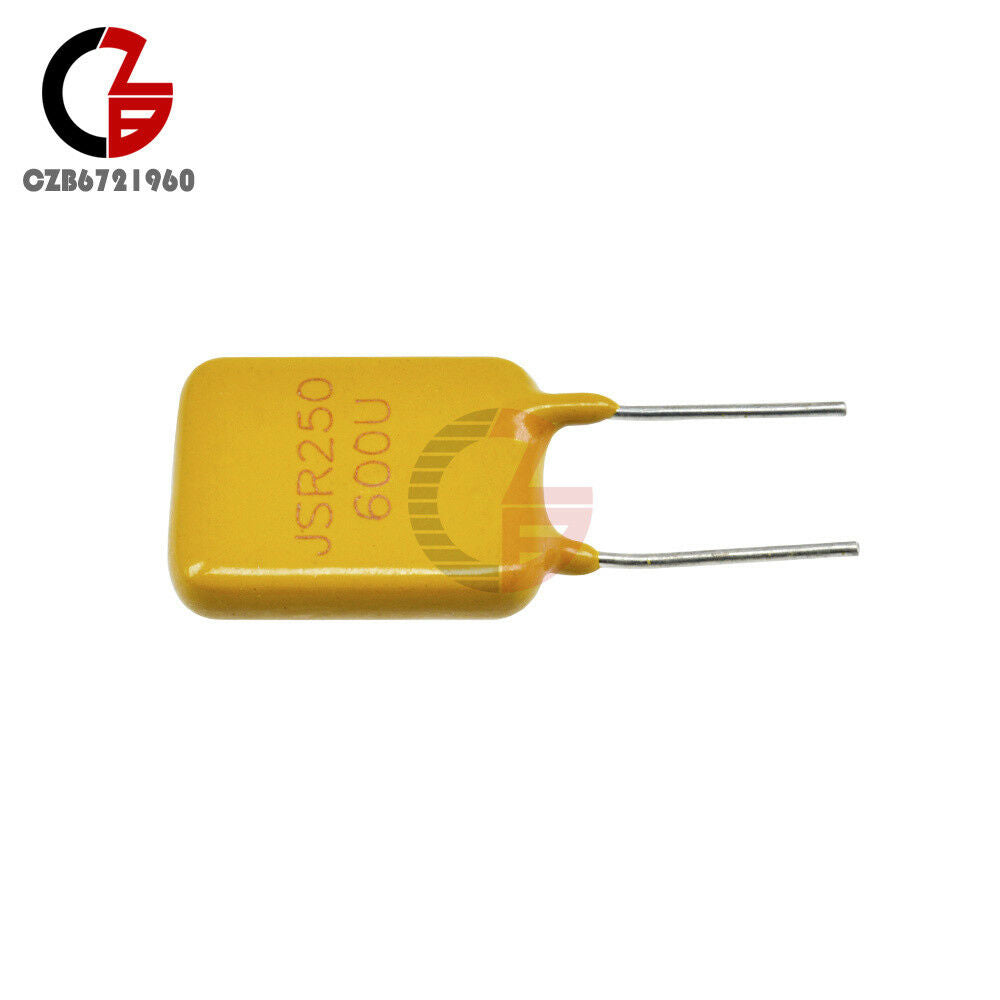 50PCS 650mA 0.65A 250V PolySwitch Resettable Fuse Poly Switch Fuses Polyfuse
