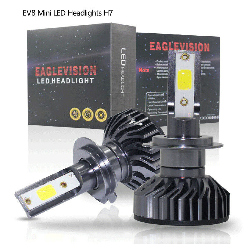 LED Headlight Car Auto Vehicle Bulb Fog Lamp MINI H7 100W 20000LM FOR H4/HB2/H7