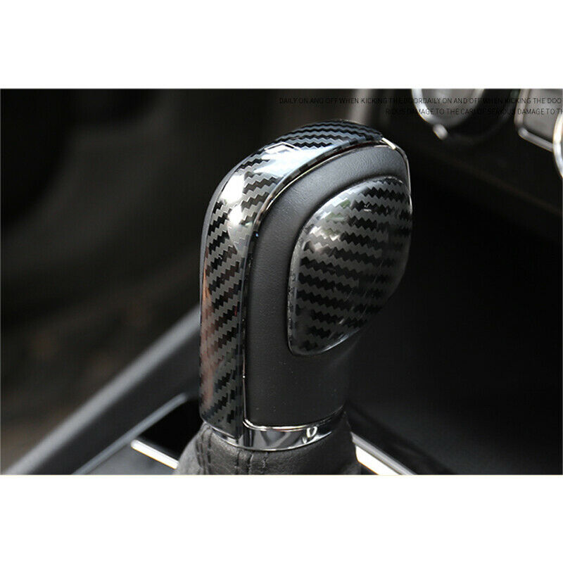 3x Carbon Fiber Style Gear Shift Knob Cover Cap Fit For VW Beetle 12-19 New