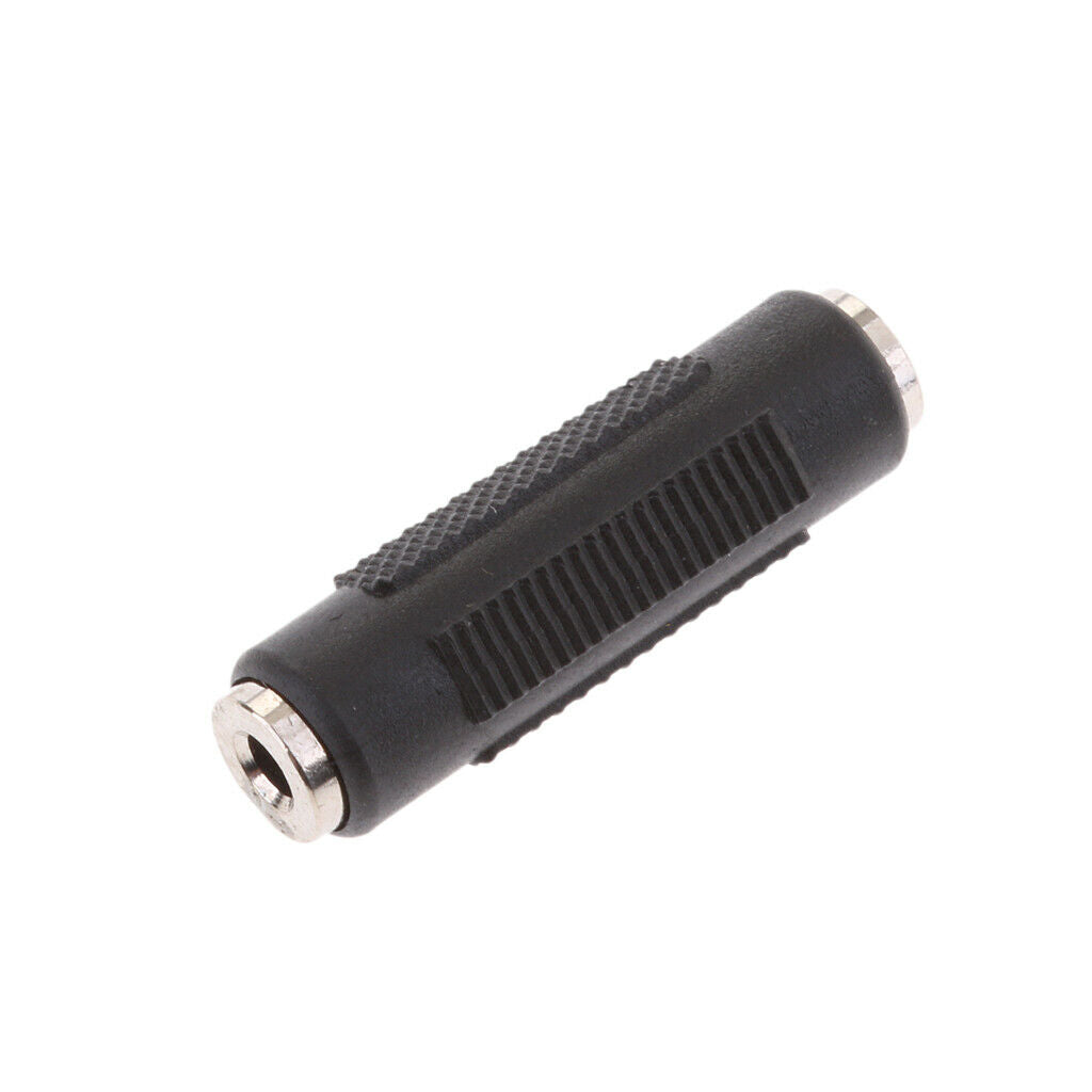 5pcs 3.5mm Stereo Audio Female to Female   Coupler Headphone Adapter