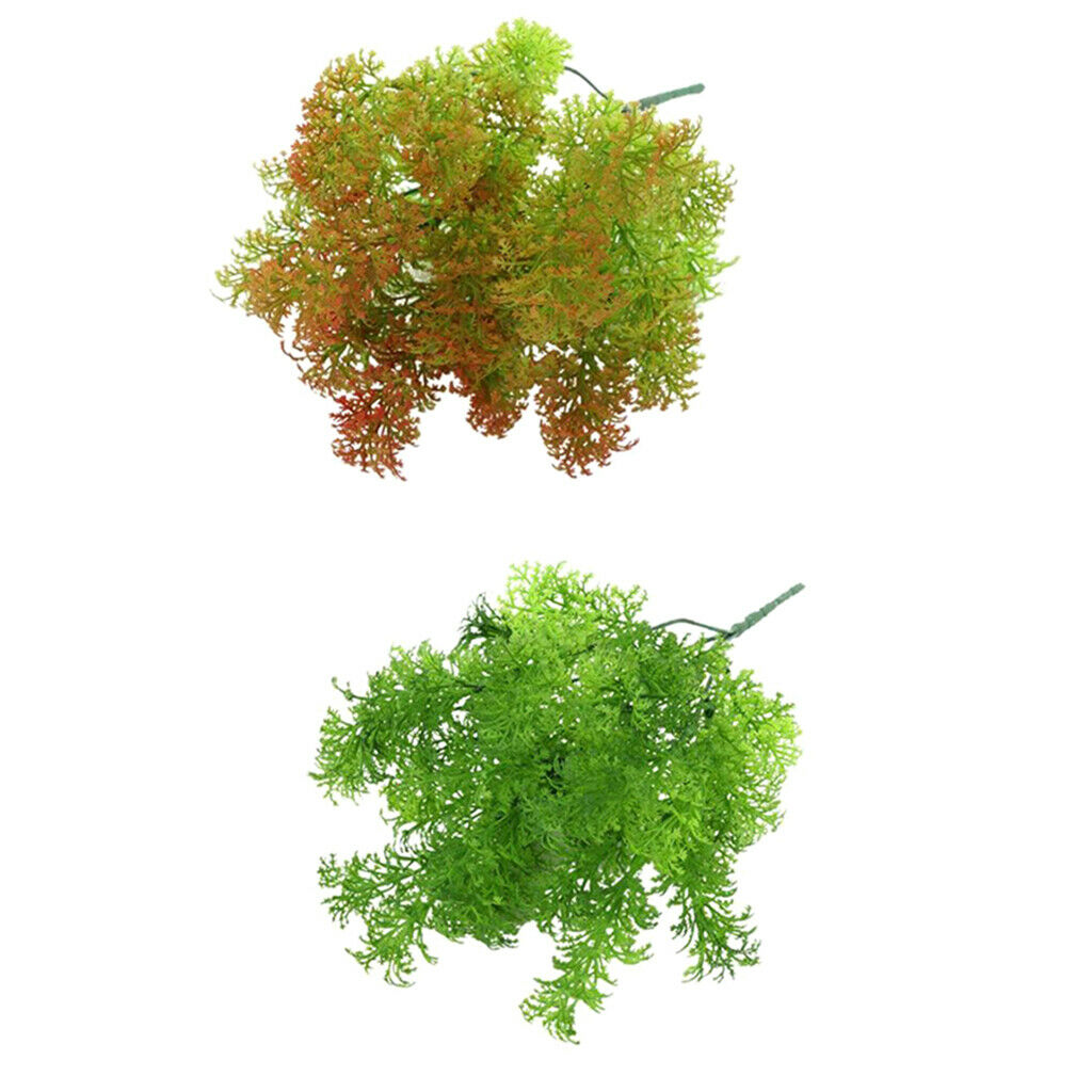 2pcs 35cm Artificial Moss Grass Plant Wedding Home Church Party Decor