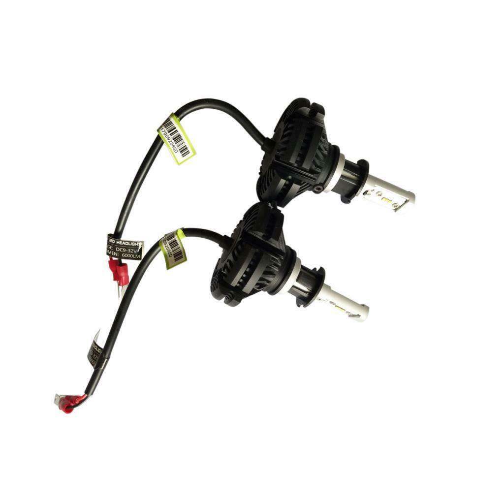 2pcs H3 9-32V Car Motorcycle Headlight Bulb 6500K 50W Fog Driving Light Lamp