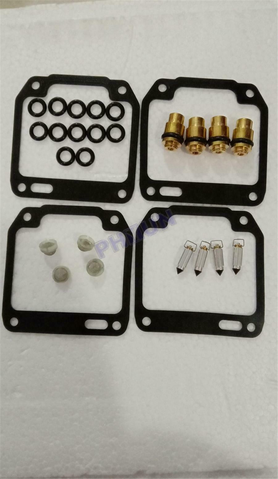 4 Sets For Yamaha FZ600 YX600 RADIAN Carburetor Carb Repair Rebuild Kit Durable