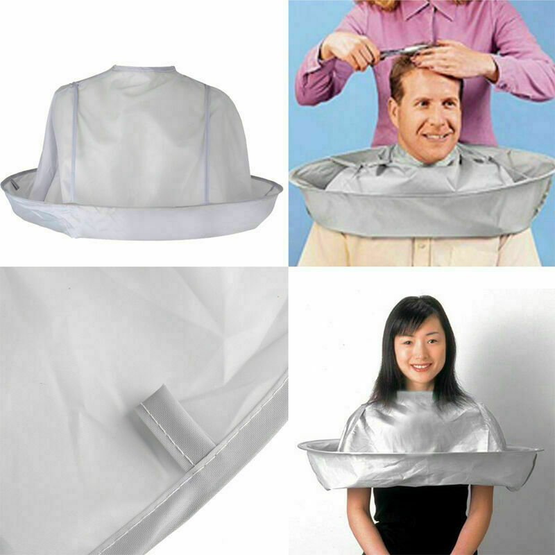 Hair Cutting Cloak Umbrella Cape Salon Barber For Salon Home Stylists and K5W5