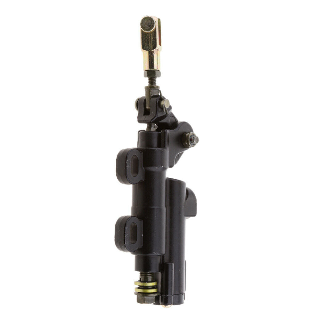 Black Back Rear Hydraulic Brake Master Cylinder PIT Quad Dirt Bike ATV Buggy