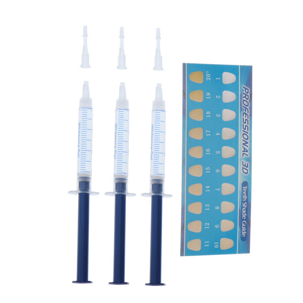 3 Pcs Instant Teeth Whitening Pen Tooth Whitener Gel Dental Stain Remover 3ml
