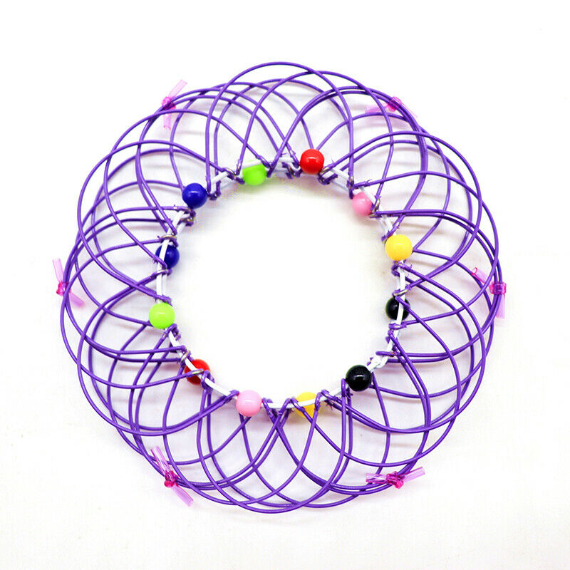 New Make Magic Steel Iron Ring Decompression Flexible Basket Soft Magical.l8
