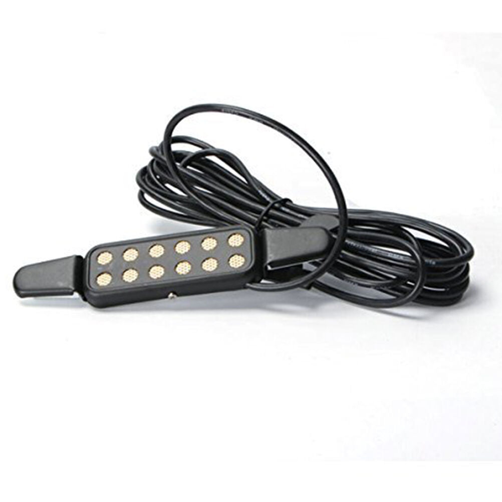 12Hole Sound Pickup Microphone Wire Amplifier Speaker for Acoustic Guitar JRADD