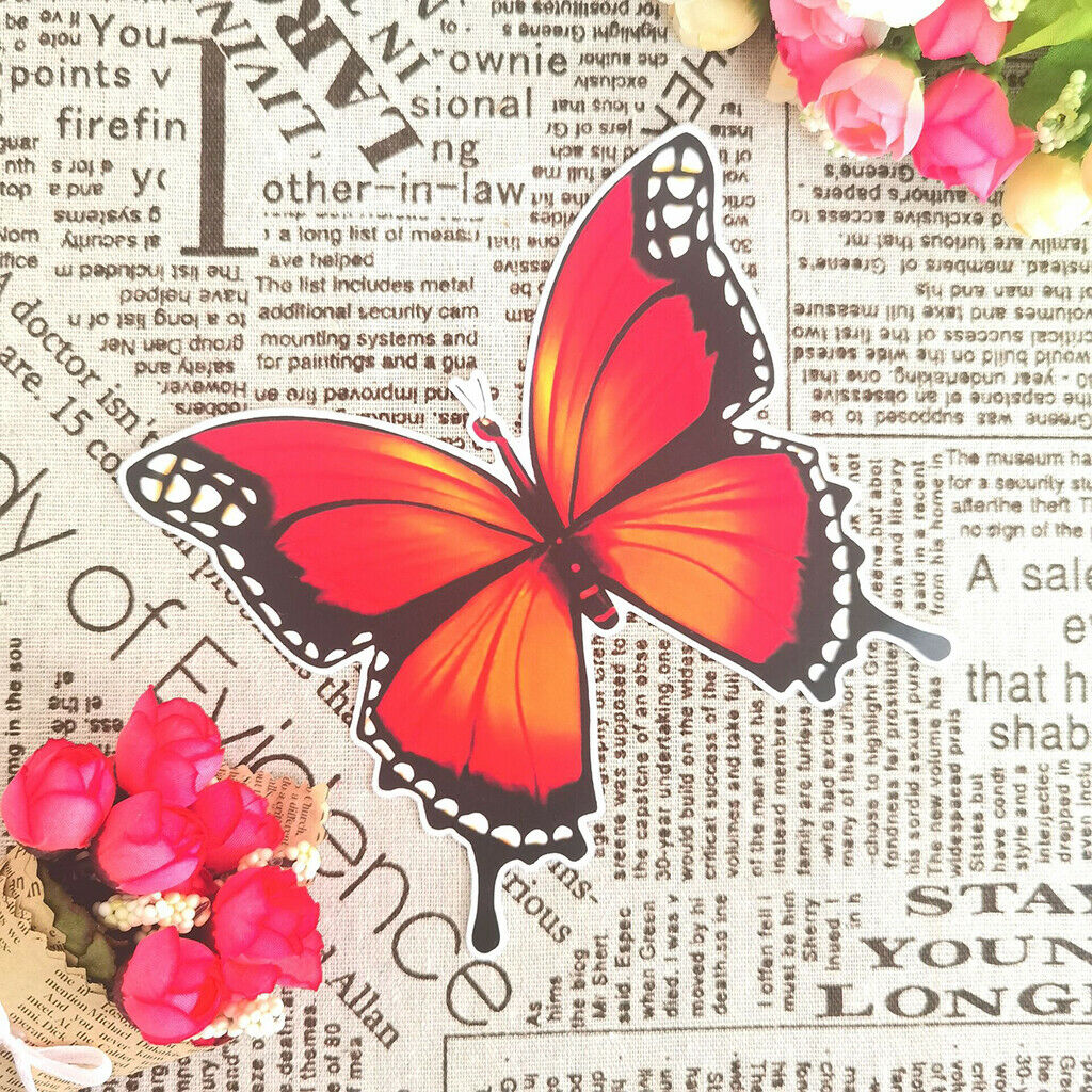 20x Colorful Butterfly Window Clings Window Decals Living Room Home Decor