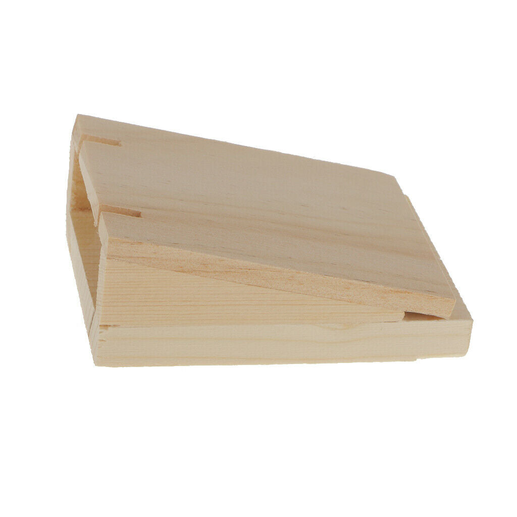 Wood Log Earrings Pendant Necklace Jewelry Organizer Display Stand Holder
