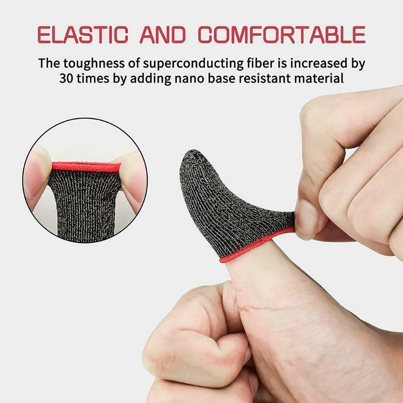 Games Touchscreen Finger Sleeve Extremely Thin Anti-Sweat Finger Sleeve