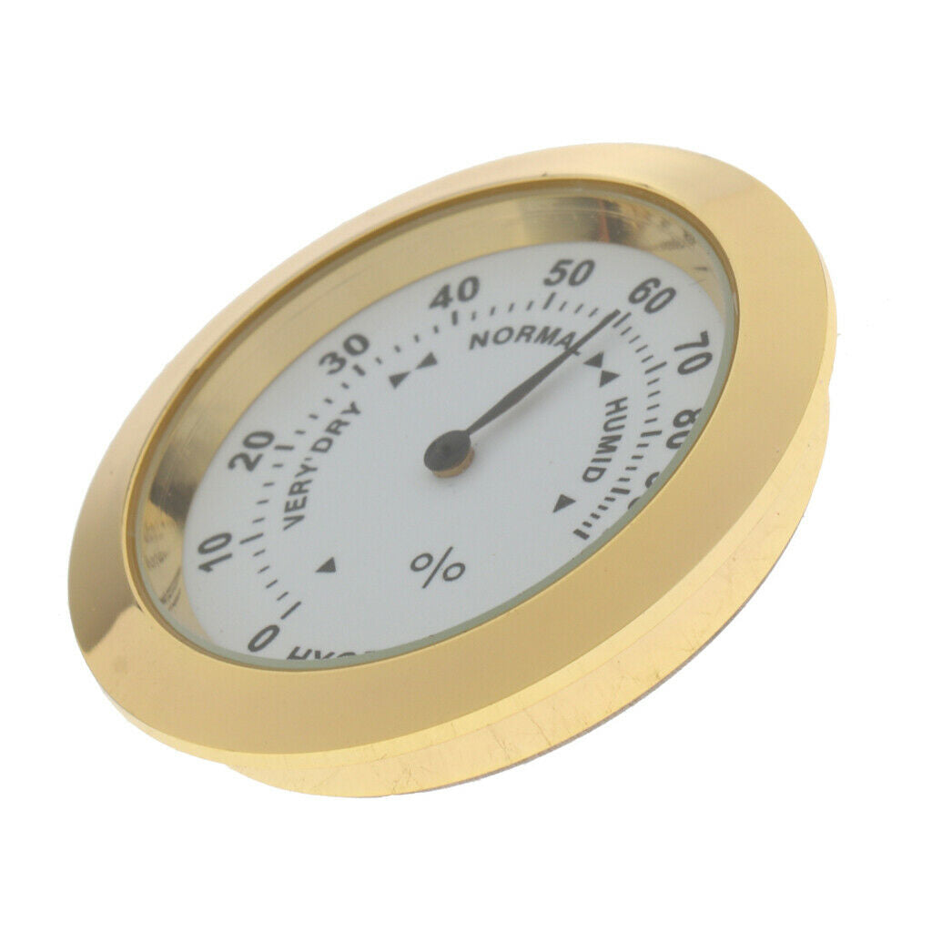 Metal Guitars Hygrometer Humidity Meter for Acoustic/Wood Guitar Parts