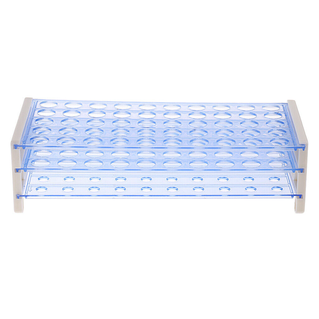 16mm 50 Vents Lab Test Tube Rack Holder Pipe Stand Support Laboratory Supply