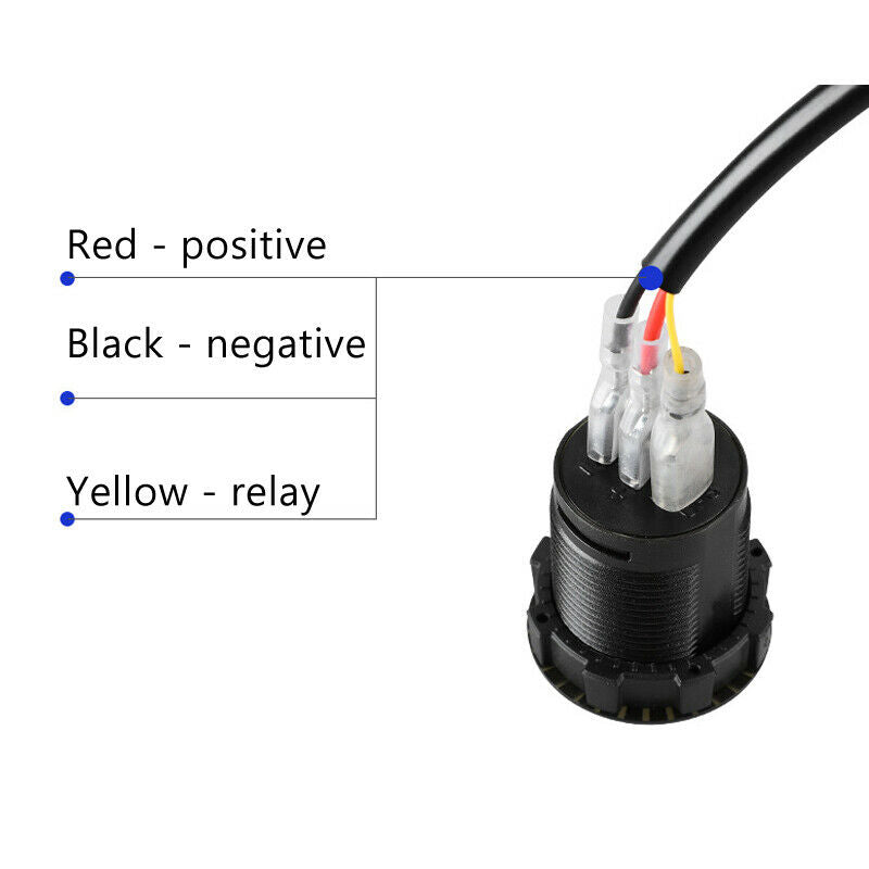 Gm Car Ship Clock Retrofit Led Luminous Round Time Display Suitable for 12-24V