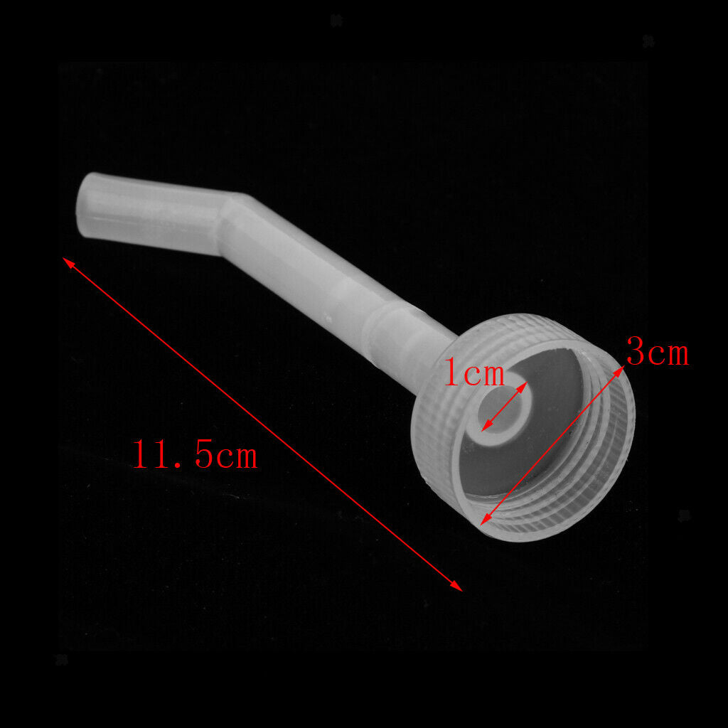 10 Pcs Poultry Screw Style Nippler Waterer Feeder for Chicken Duck Bird