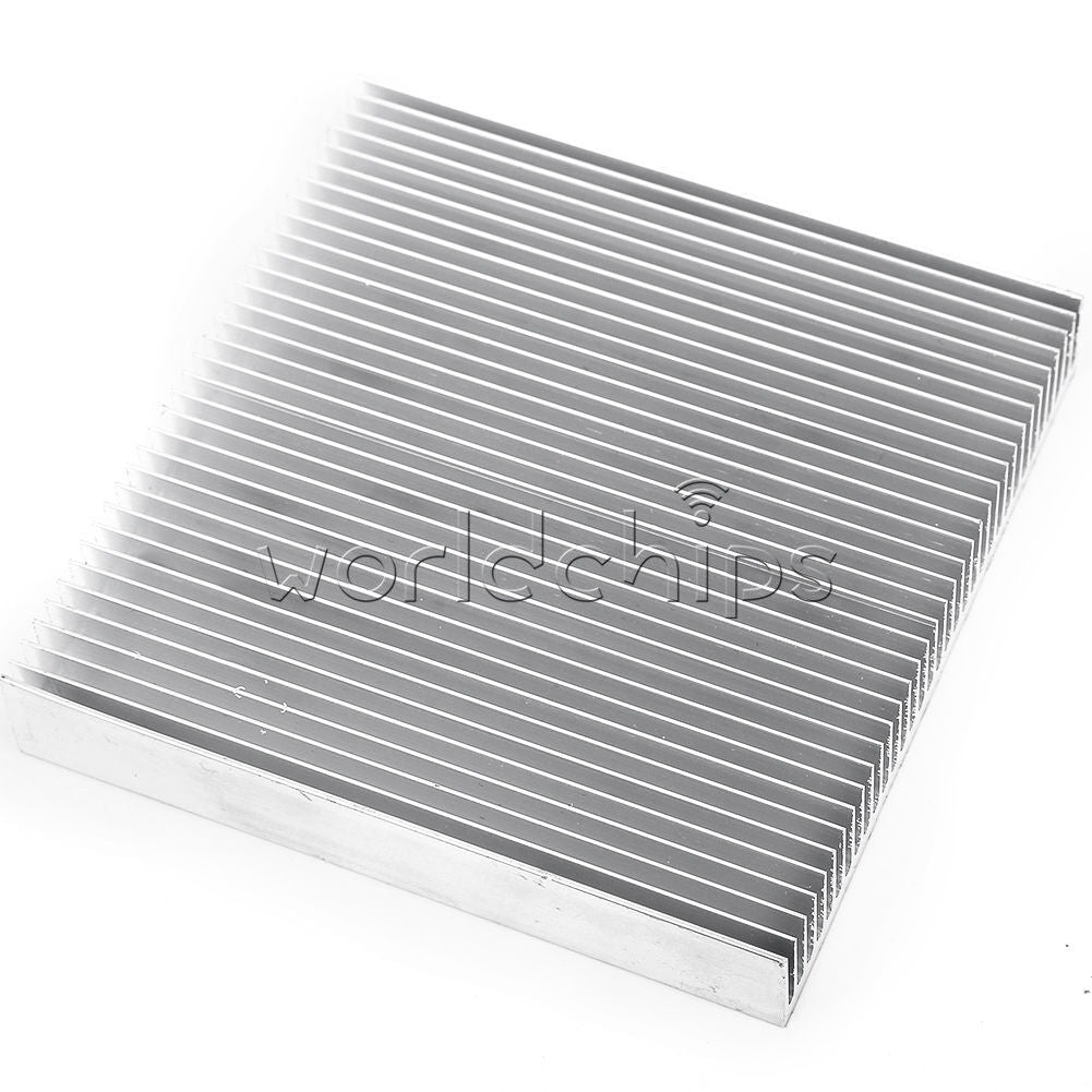 Aluminum Heat Sink Cooling 90x90x15mm LED Power IC Transistor DC Converter