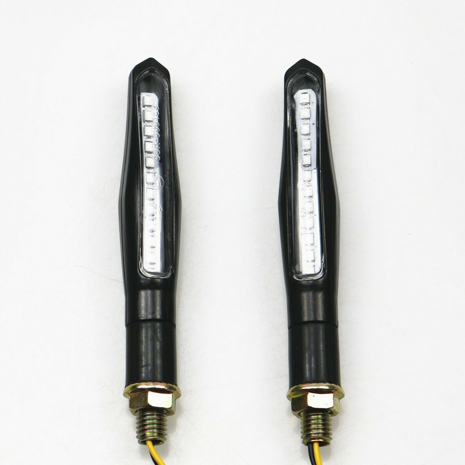 Flowing Turn Signal Indicator Blinker Light Lamps For Suzuki GSXR DR DRZ GN VL