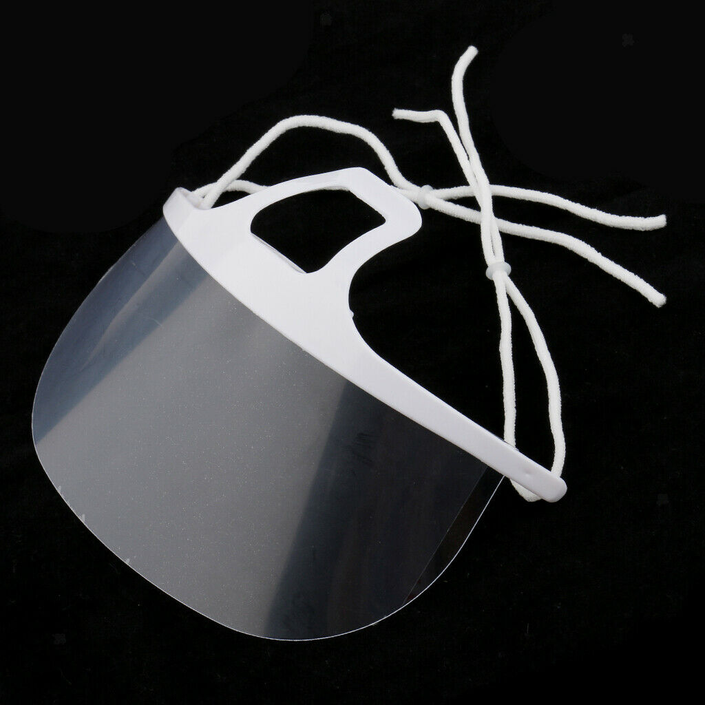 10pcs Plastic Mouth Shield Mouth Guard for Food Maker Restaurant Hotel