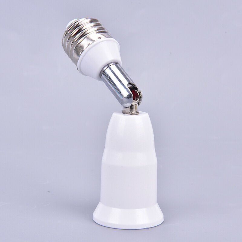 Adjustable E27 To E27 Base LED Bulb Adapter Converter Lamp Holder Splitt.l8