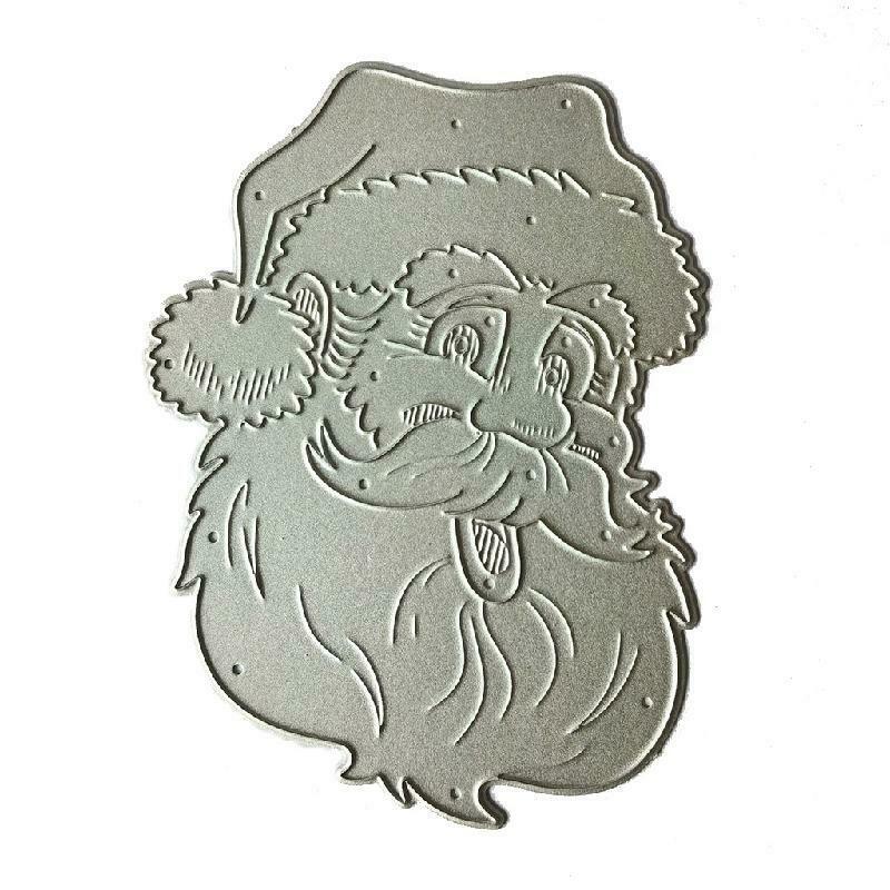 Santa Claus Metal Cutting Dies Stencil Scrapbooking DIY Album Stamp Paper Card