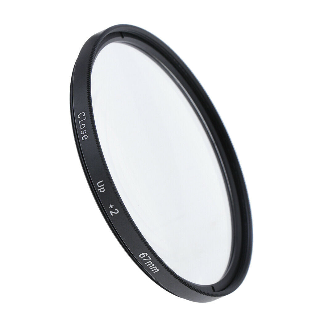 Macro Close Up Lens Filter 67mm +2 for Sony 85mm 24-70 18-200 18-135 28-75mm