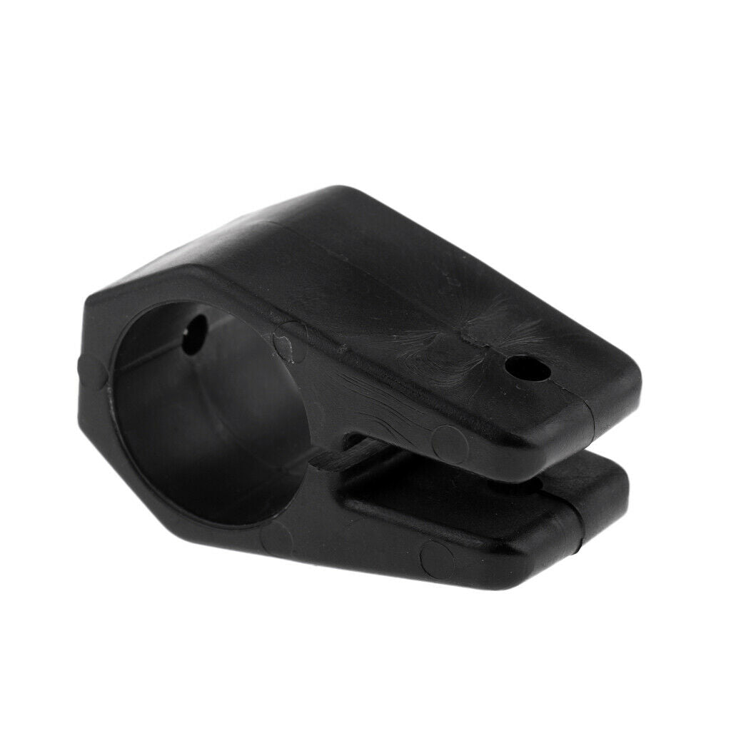 Marine Jaw Slide Bimini Canvas Black Nylon Top Fitting Hardware for 1" Tubes