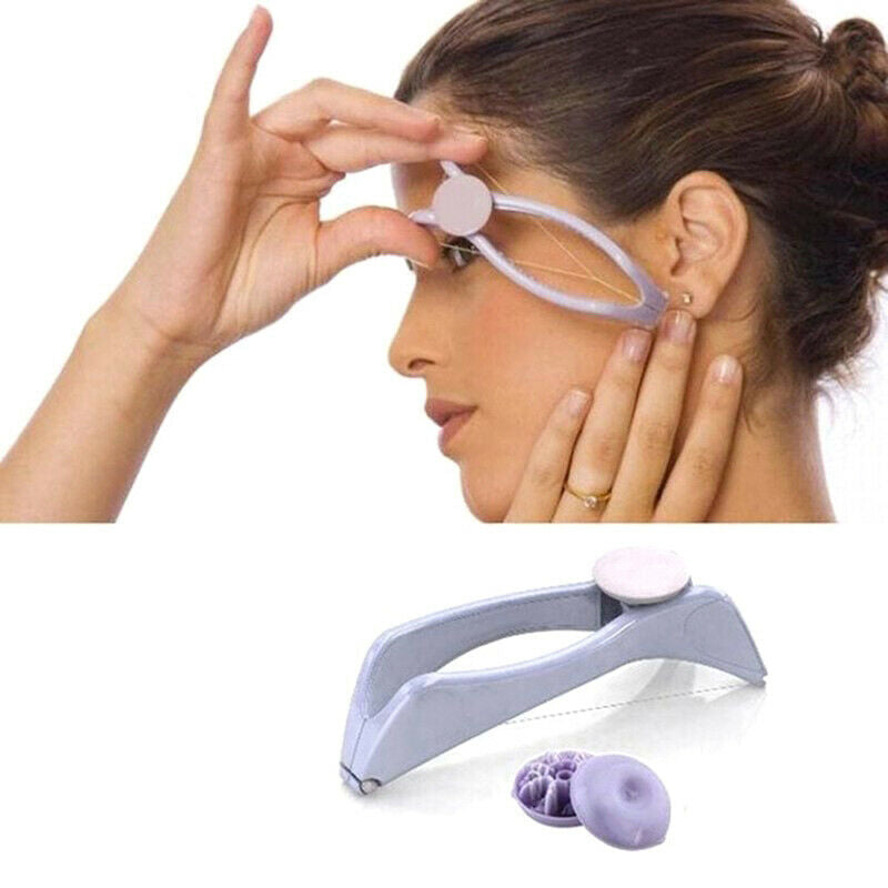 Facial Hair Remover Hair Spring Threading Epilator lip eyebrows Smooth Re.l8