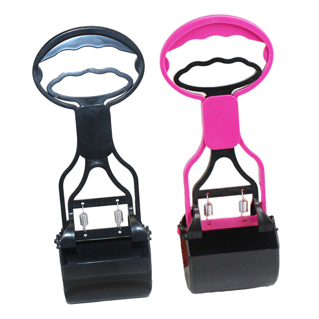 2Pieces Portable Durable Dog Poop Scooper Pet Outdoor Litter Removal Tools