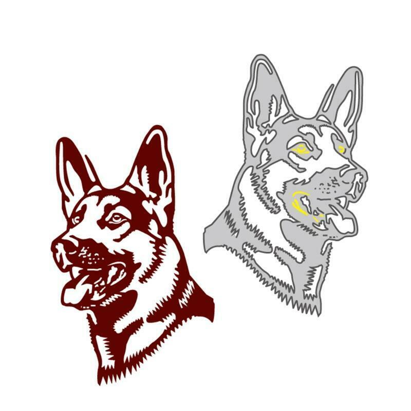 Dog Metal Cutting Dies Stencil Scrapbooking DIY Album Stamp Paper Card Embossing