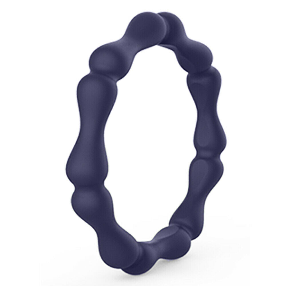 10x Silicone Rings Premium Fashion Forward Stackable Finger Ring 8