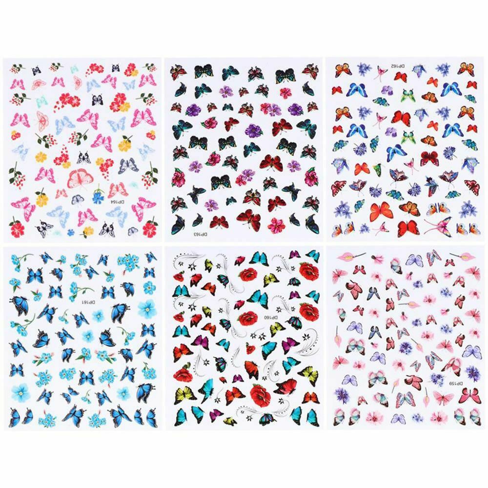 Tool Nail Art Stickers DIY Butterfly Nail Art Stickers Butterfly Designs