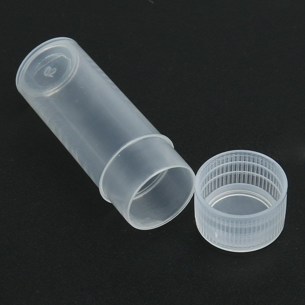 50Pcs 5g Volume Plastic Sample Bottle 5ML Small Bottle Vial Storage Container
