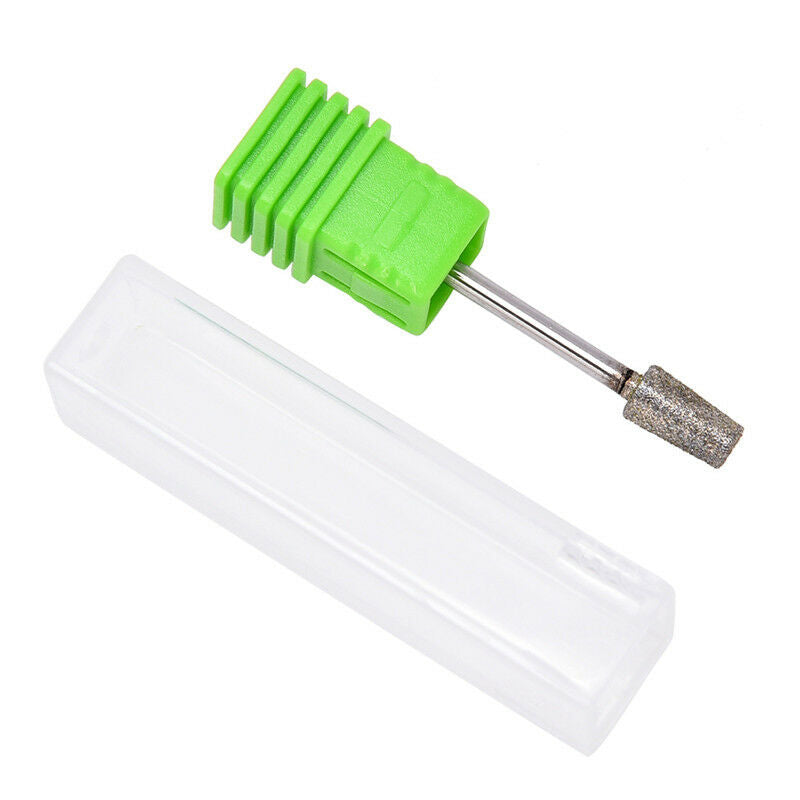 Round diamond nail drill bit rotary burr bits manicure drill accessory nail.DD
