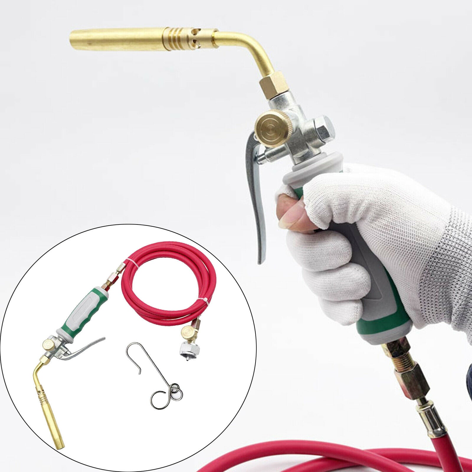 Mapp Propane Gas Welding Torch Kit For Cooking Brazing Soldering Gun Picnic