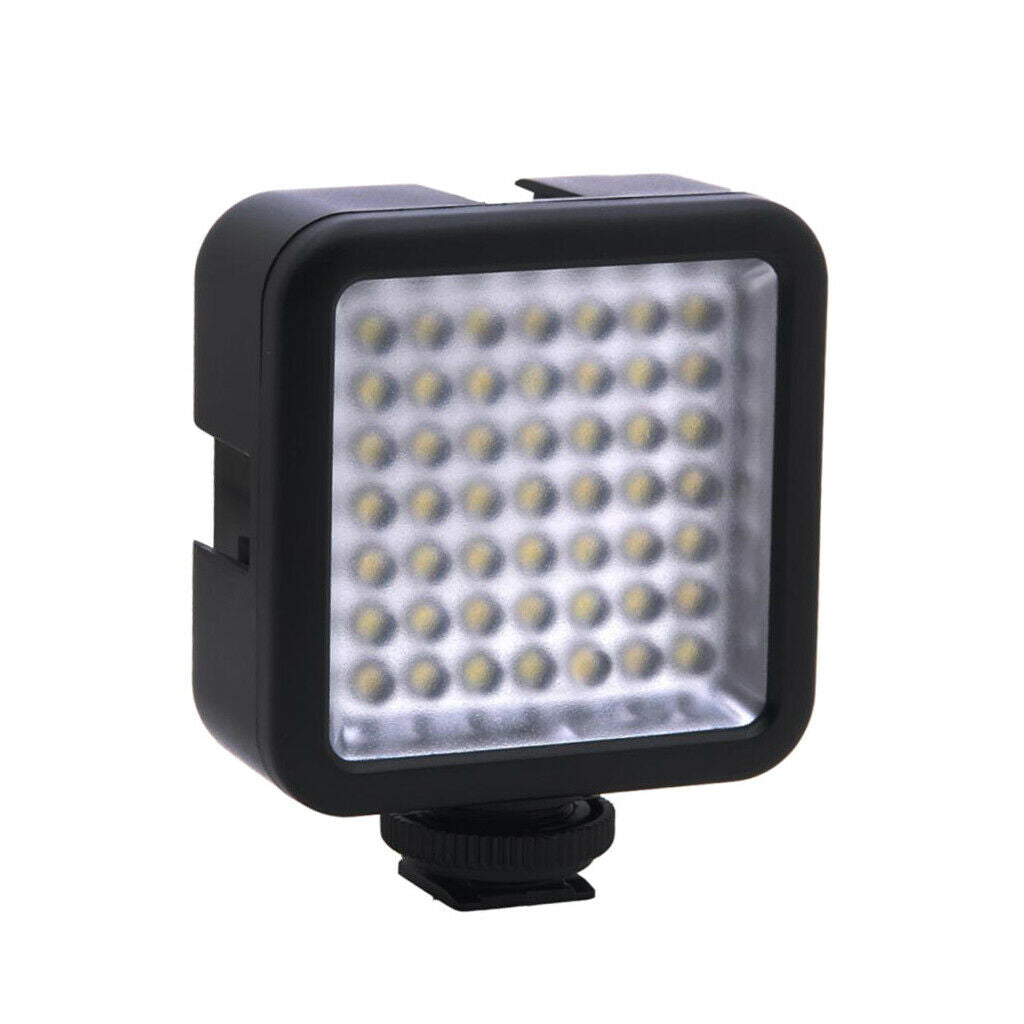 Mini Durable 49 LED Studio Video Camcorder Light Lighting for Canon DSLR