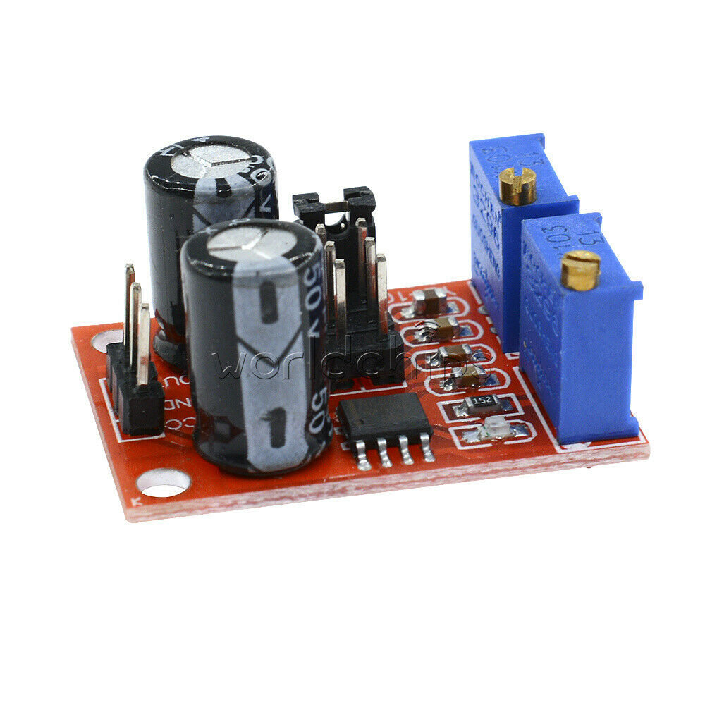 10PCS NE555 Signal Generator Pulse Frequency Duty Cycle Adjustable Square Wave