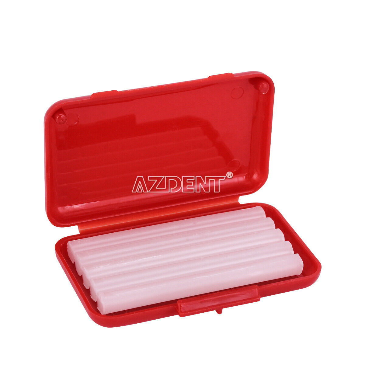 10X Dental Ortho Toothbrush Interdental Brush Floss Mirror Wax Traction RED Kit
