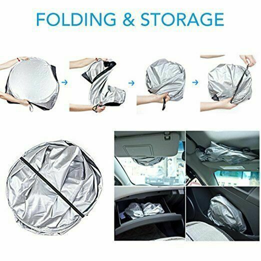 Universal Car Window Sun Shade Car Windshield Visor Folding Covers UV Protection