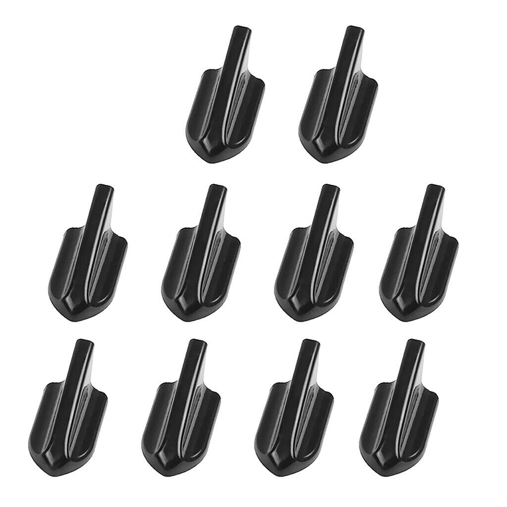10pcs Vortex Generator Shark Fin Spoiler Diffuser Decoration for EVO Style