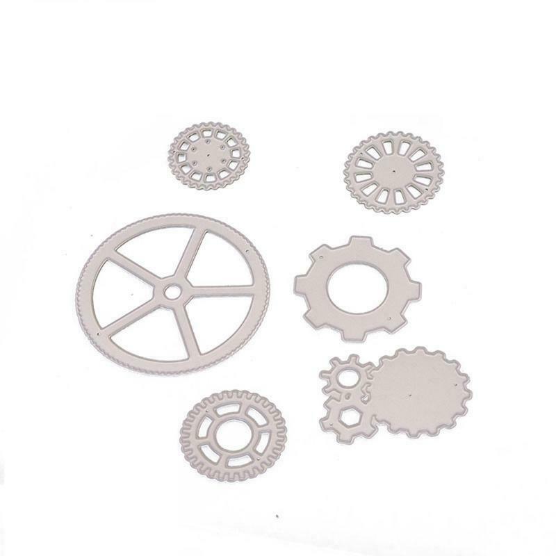 Gear Cutting Dies Stencil For DIY Scrapbooking Embossing Album Paper Card Craft