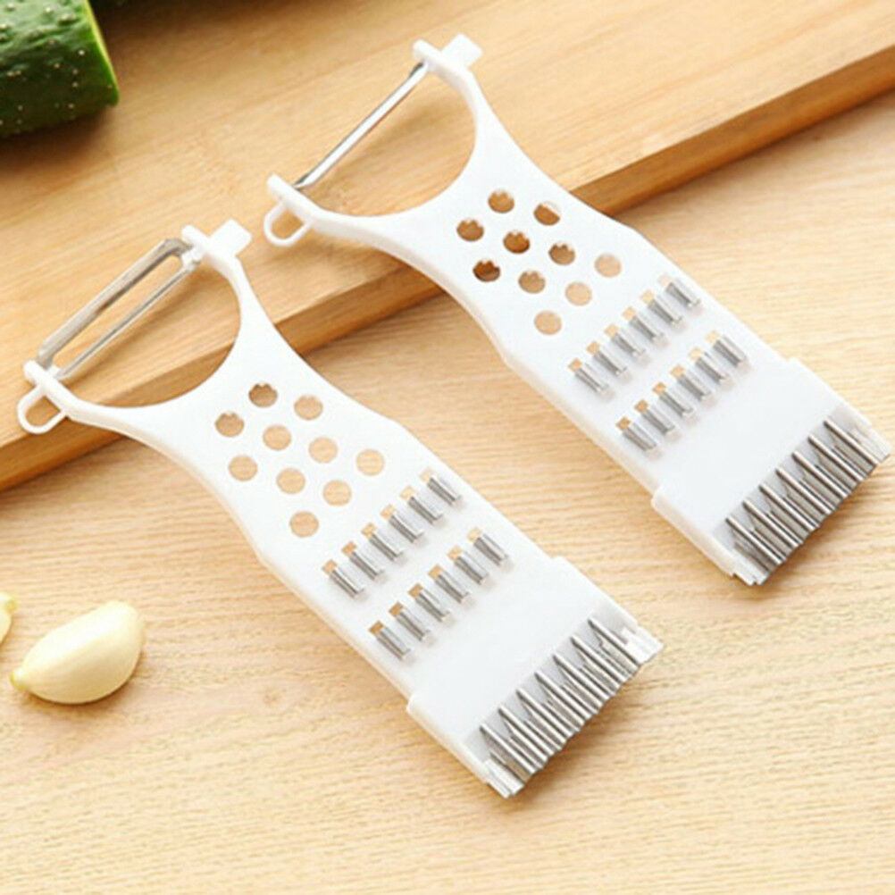 1*Kitchen gadgets carrot vegetable fruit peeler parer julienne cutter sli.l8