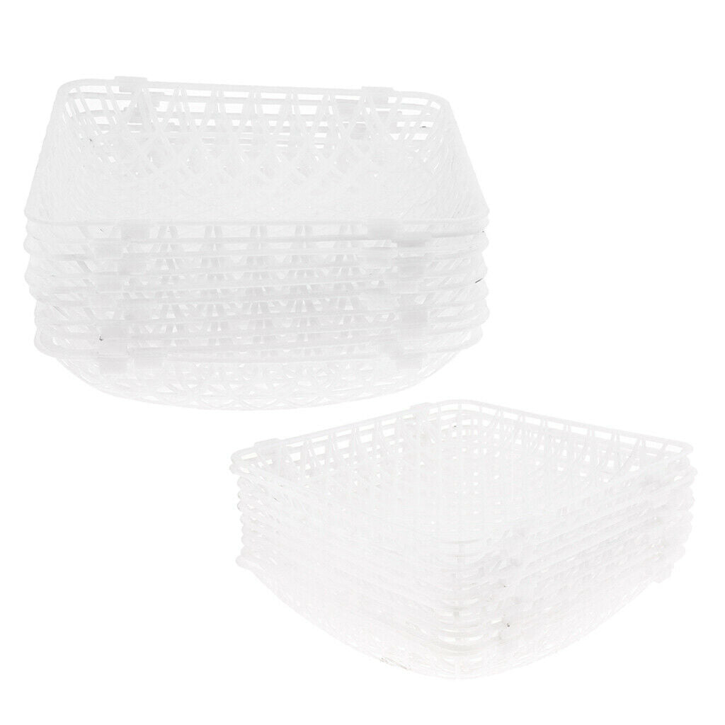 20Pcs Pigeon Bird Plastic Cage Nest, Eggs Hatching Tool Cage Accessories