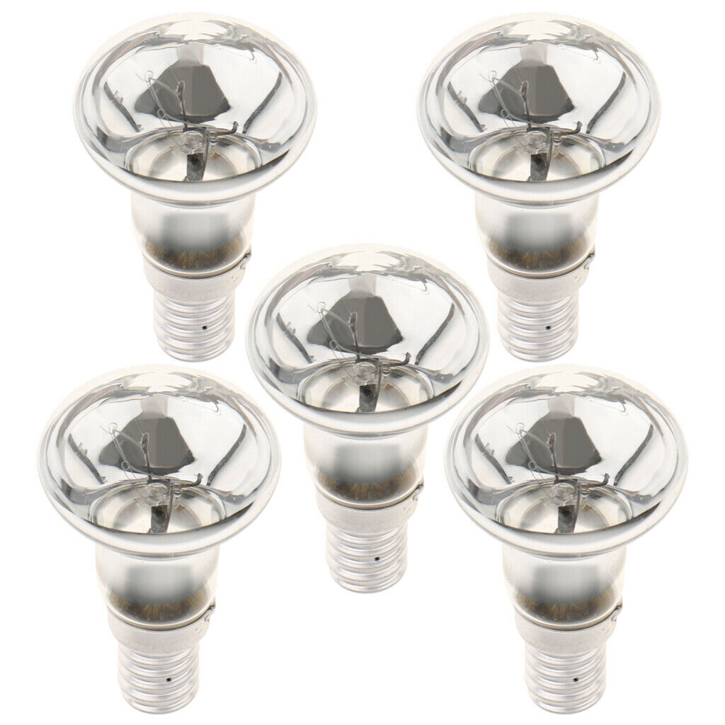 5Pcs Tungsten Filament Bulb Spotlight Bulbs Equivalent for Recessed Ceiling
