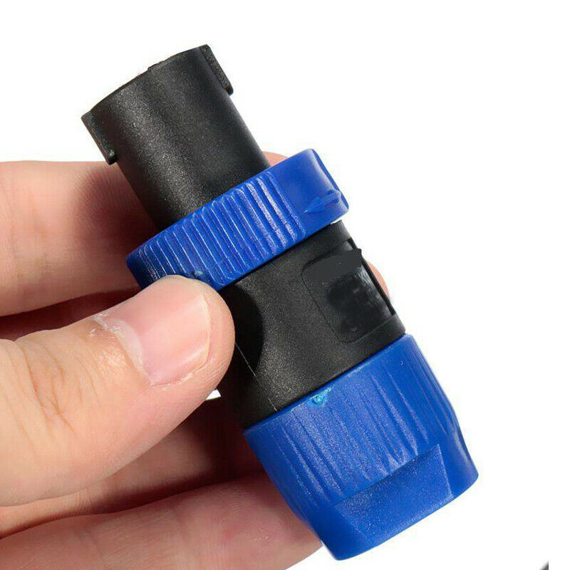 10PCS NL4FC 4 Pin Pole Plug Male Loud Speaker Audio Cable Connector Compatible