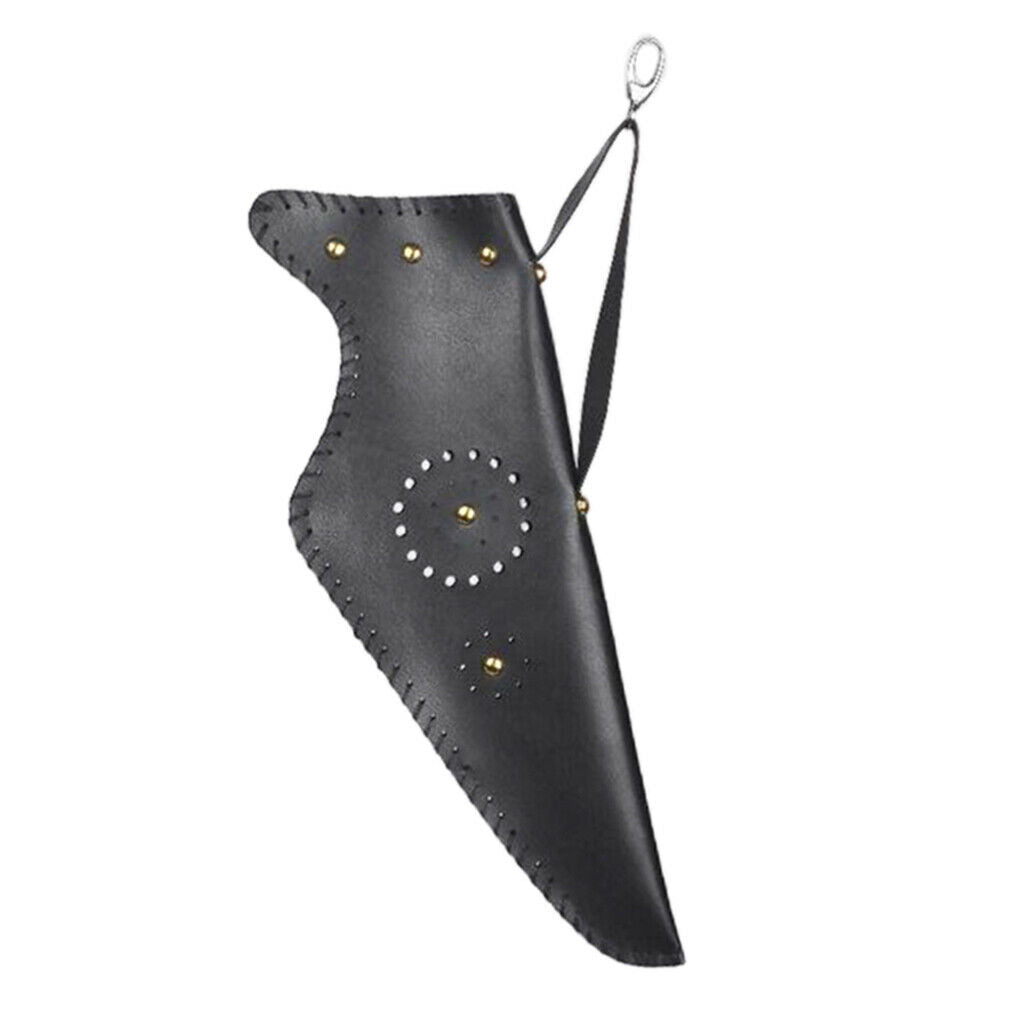 Traditional Archery Quiver Arrow Holder Strap Bag Pouch Side Hips Hang V