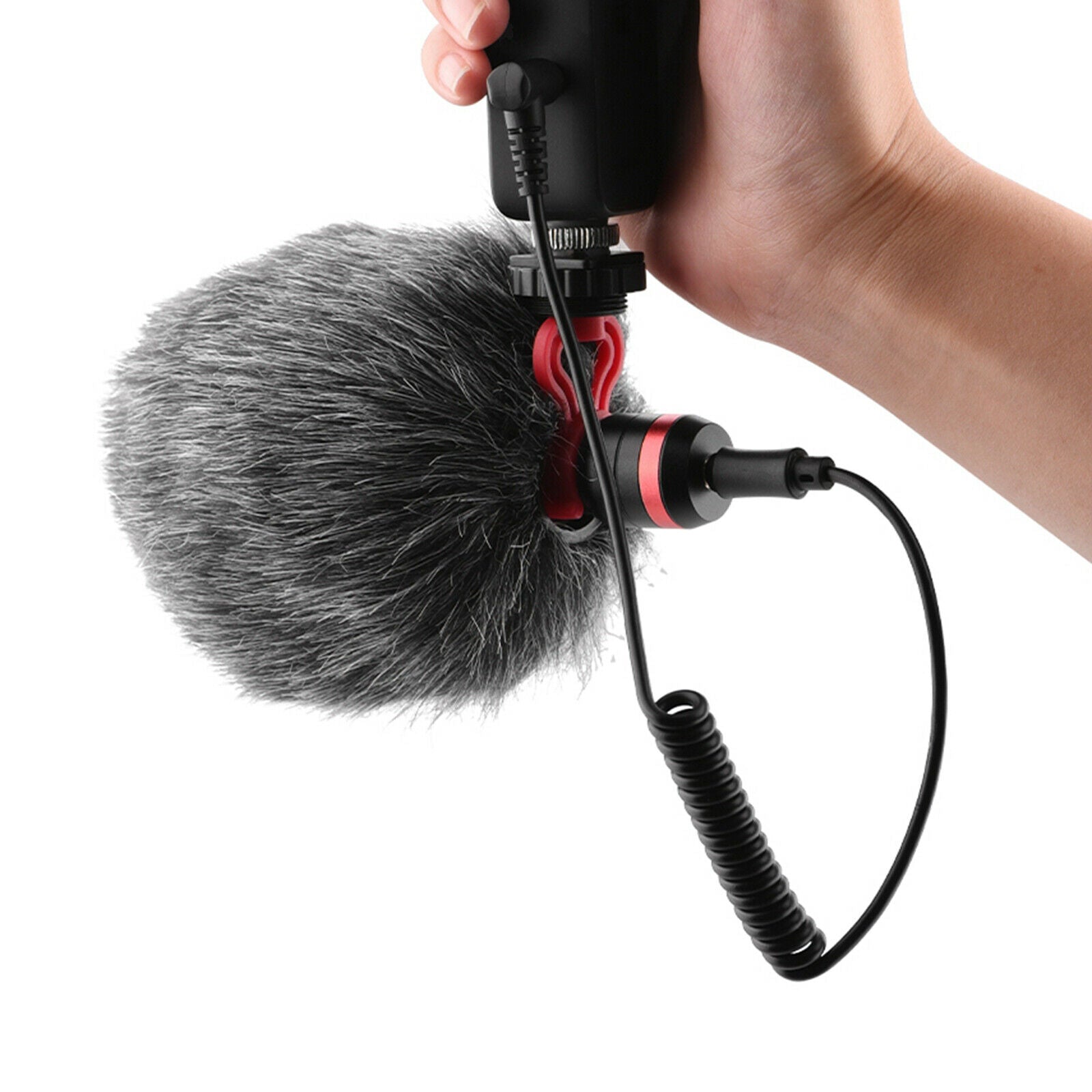 Video Microphone Compact on Camera Microphone Mic for Pocket2 DSLR Camera
